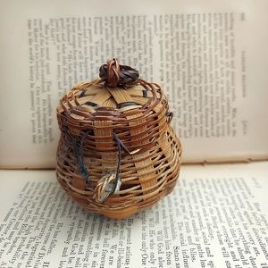 Mini Woven Potpourri/Tea Basket